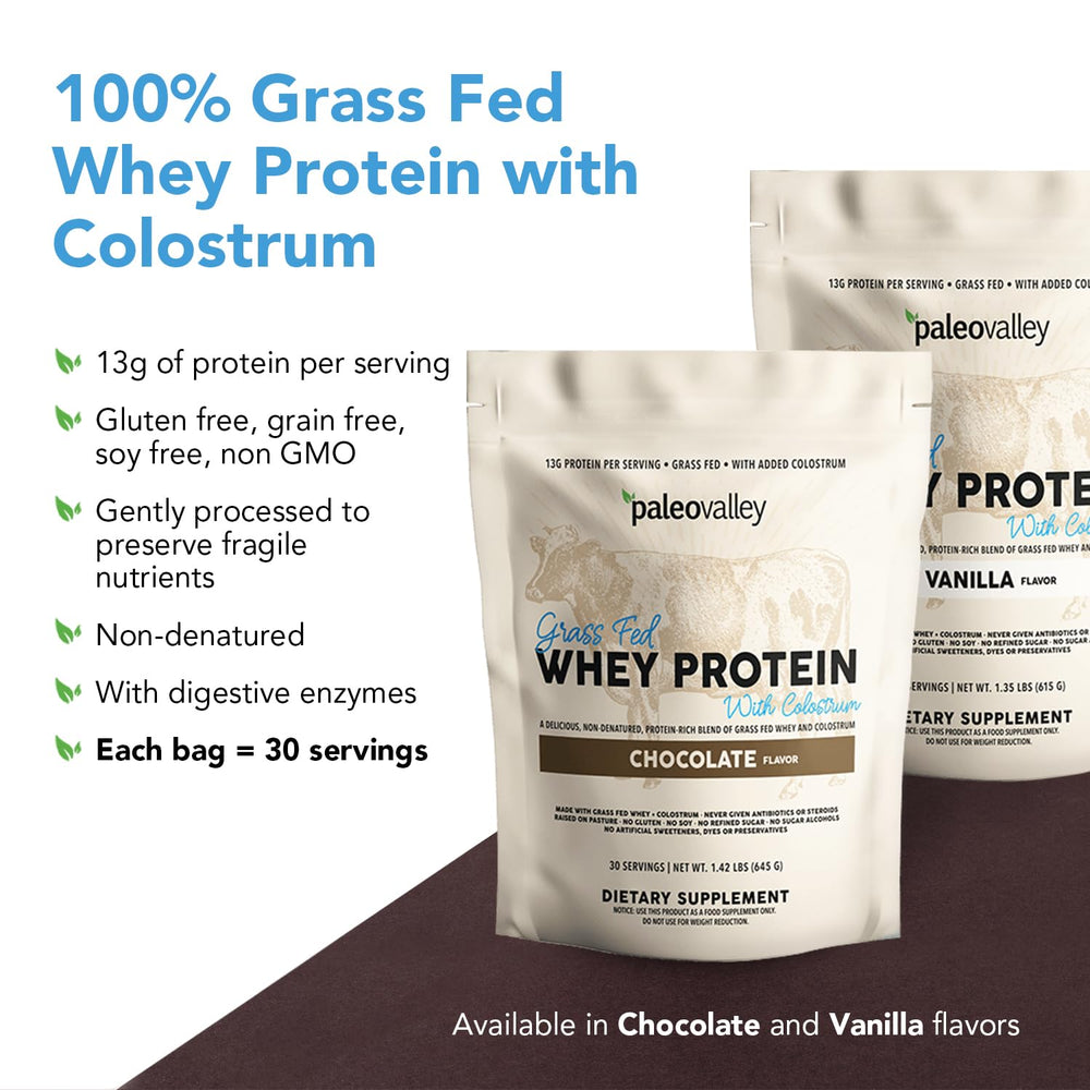 Paleovalley digestive enzymes blend label signaling easier protein digestion.