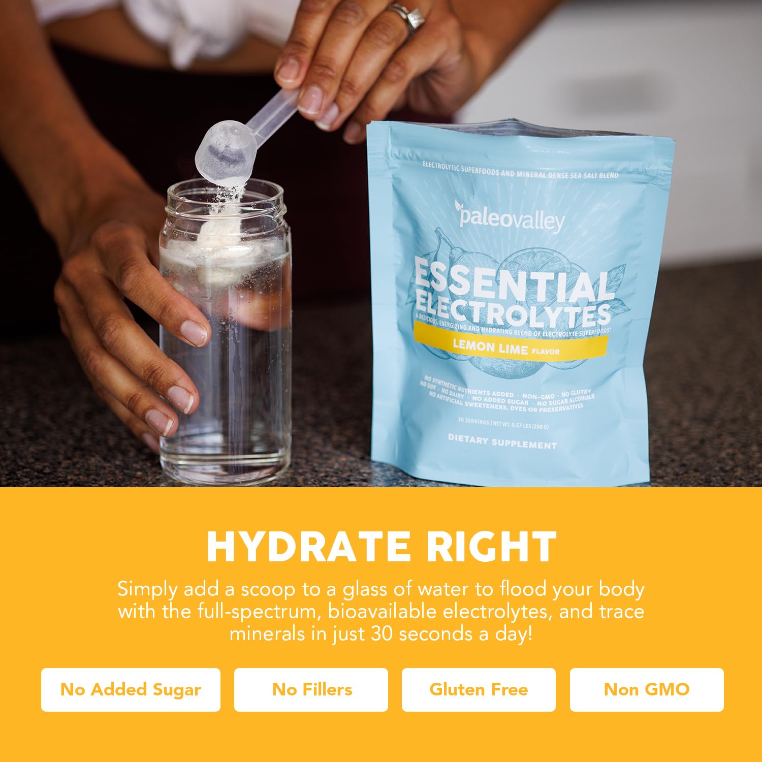 Paleovalley Essential Electrolytes in action during training supports hydration and energy.