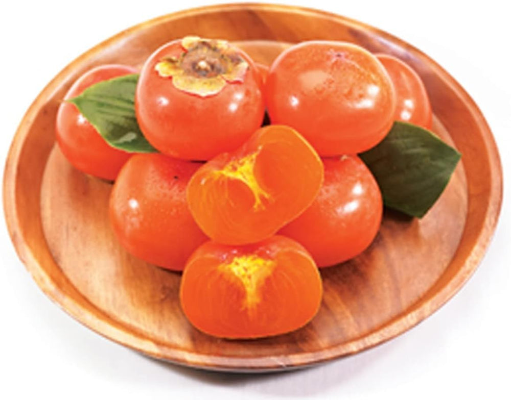 Scoop of PALPLUS persimmon powder for drinks and bowls.