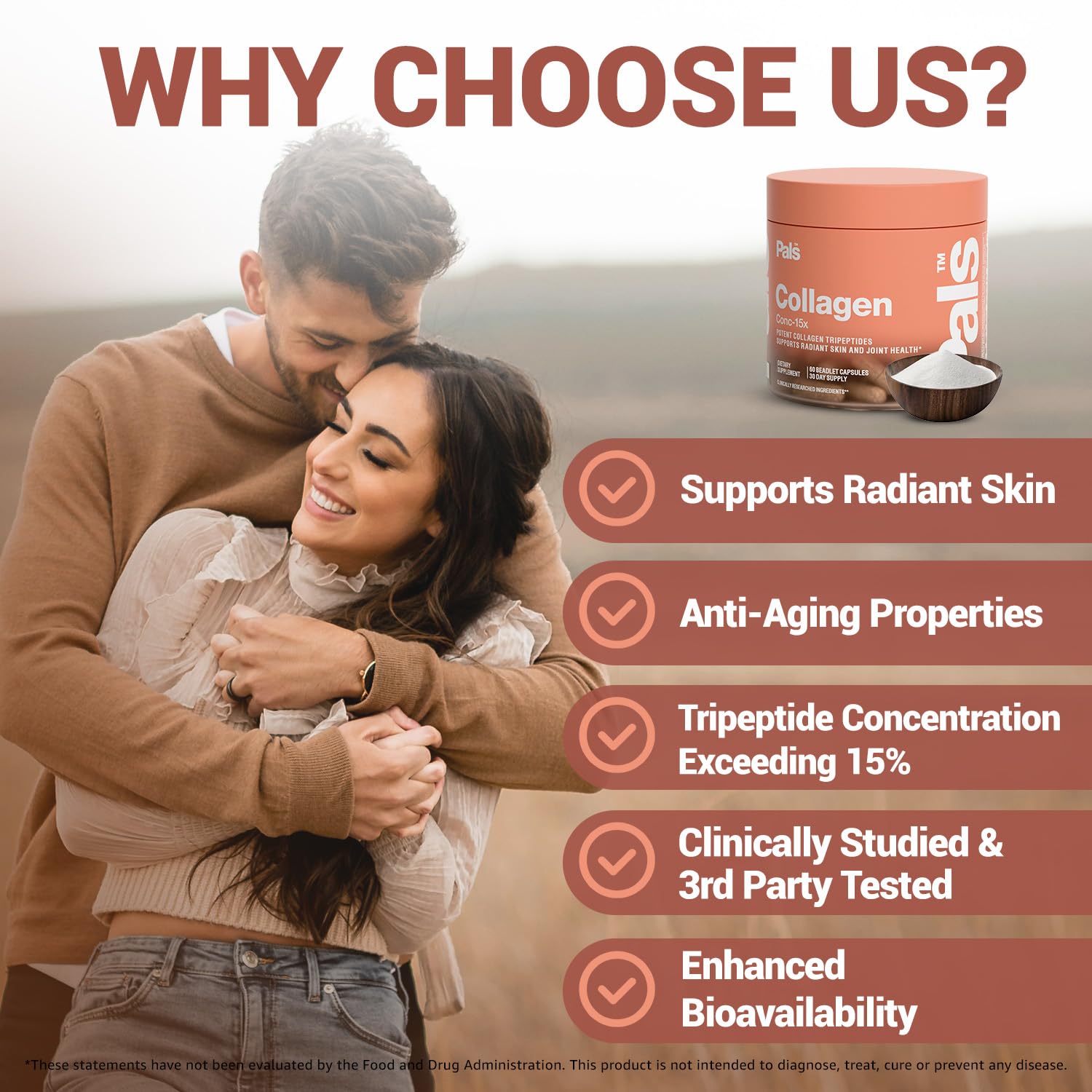 PALS label highlights Type I and III marine collagen