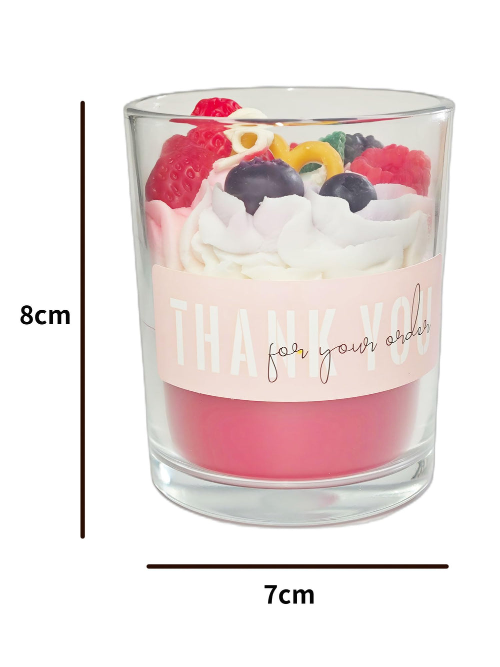 Pandachilla Aroma Candle floral fragrance fills the room
