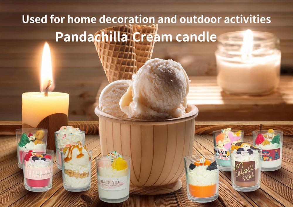 Pandachilla aroma candle handmade-craftsmanship adds artisanal charm