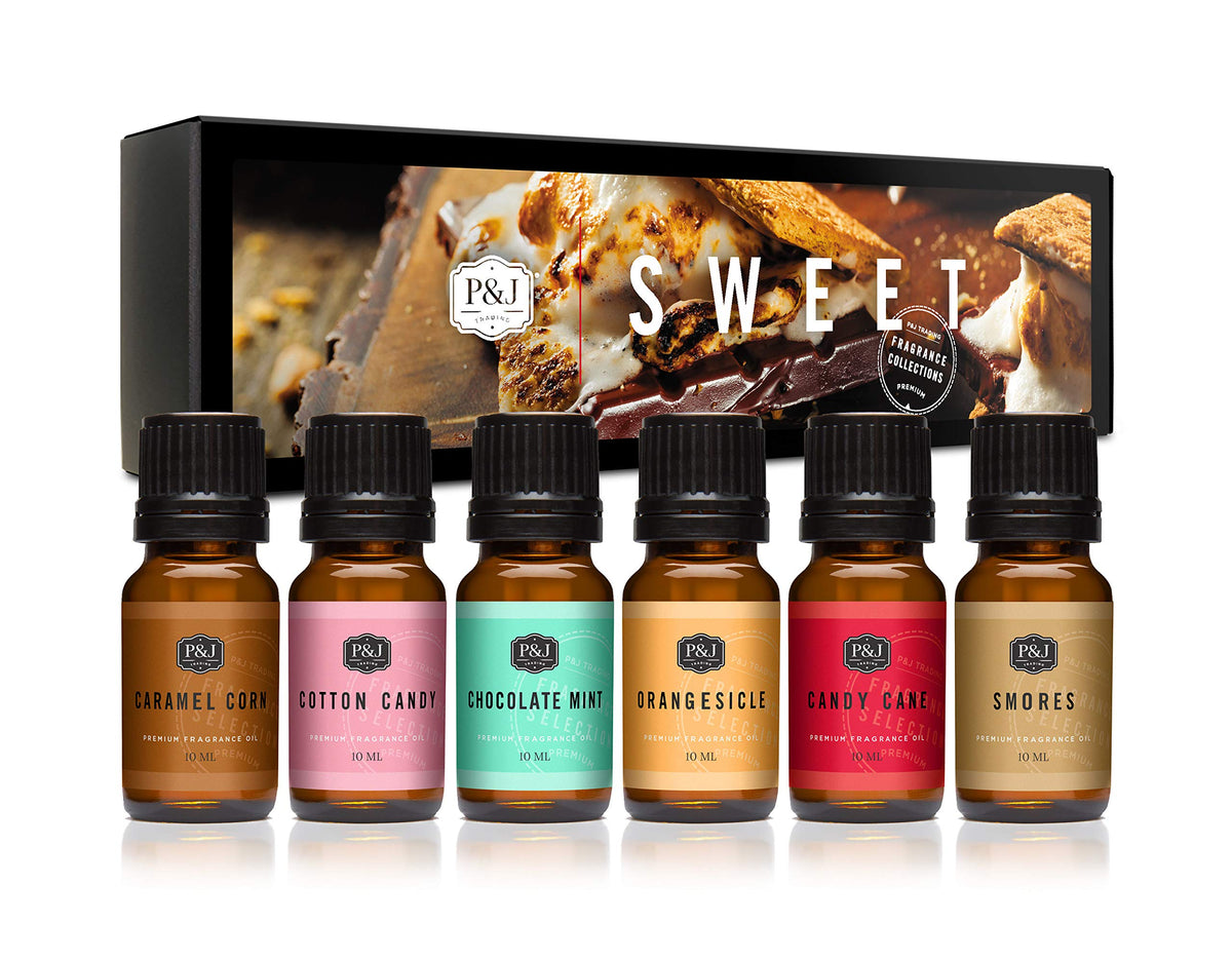 PandJ Fragrance Oil Sweet Set Chocolate Mint — ideal for candles and diffusers.