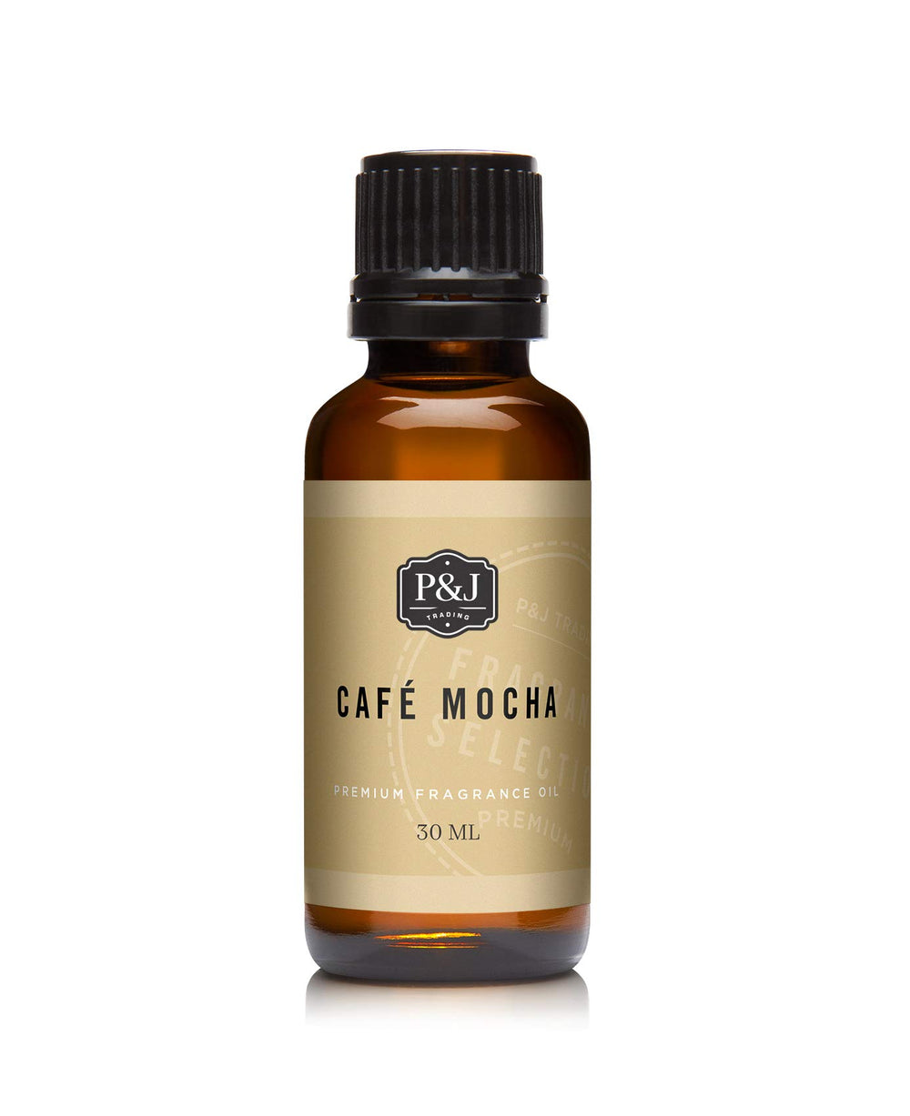 P&J Trading Cafe Mocha fragrance oil bottle for candles and soaps