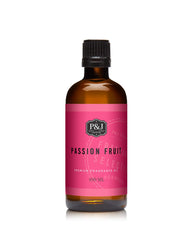 P&J Trading Passion Fruit fragrance oil bottle for versatile candle making and diffusers.