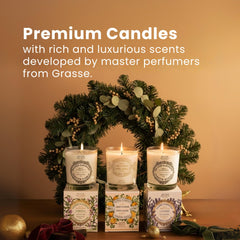 Panier des Sens Verbena Candle burn time up to 55 hours described by radiant glow