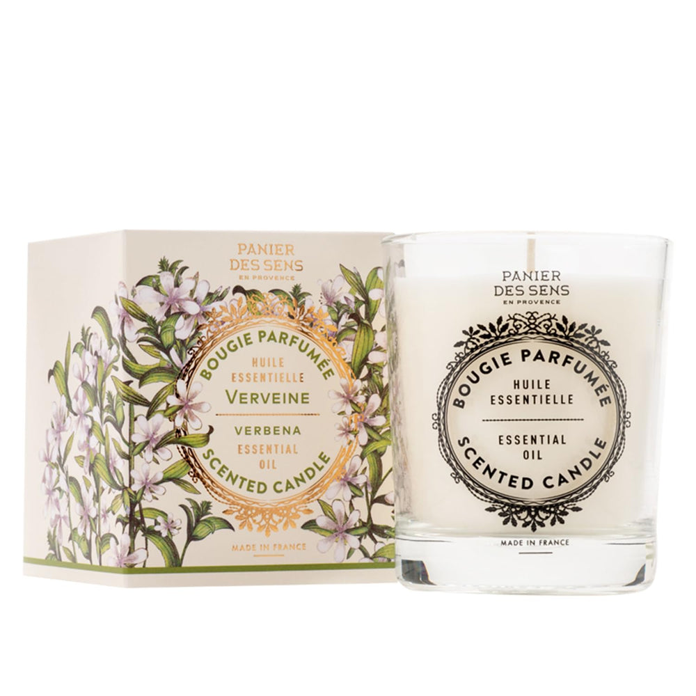 Panier des Sens Verbena Candle packaging highlights gift-ready presentation for special occasions