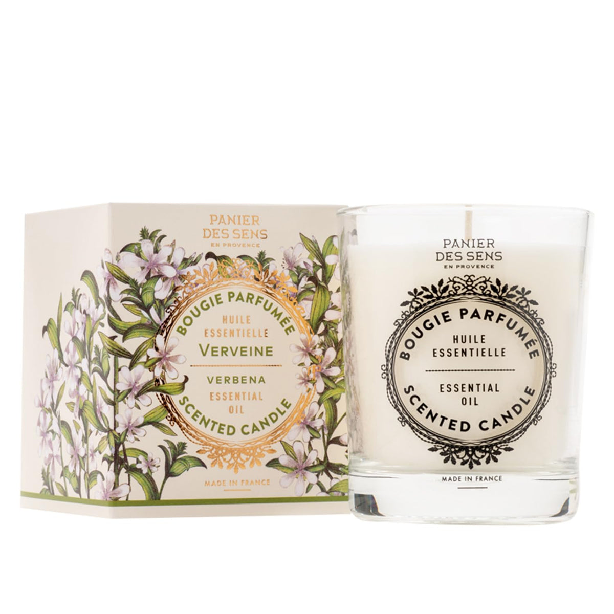 Panier des Sens Verbena Candle packaging highlights gift-ready presentation for special occasions