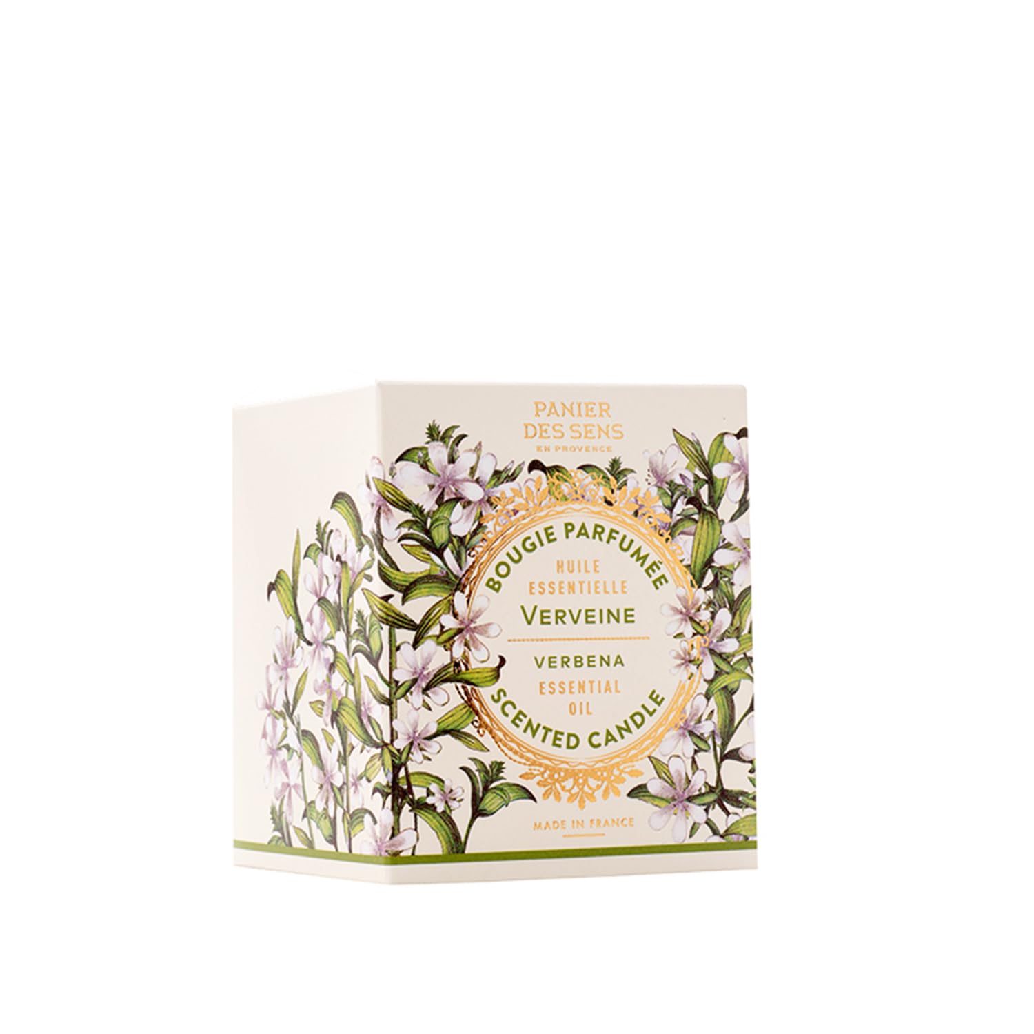 Panier des Sens Verbena Candle room decor mood elevates fresh citrus ambiance