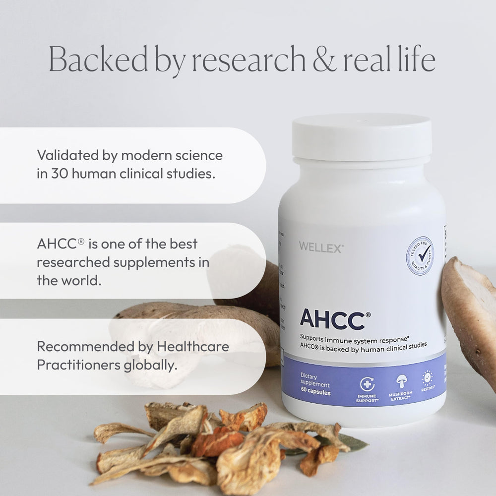 Papillex AHCC research-backed formula reflecting human trials.