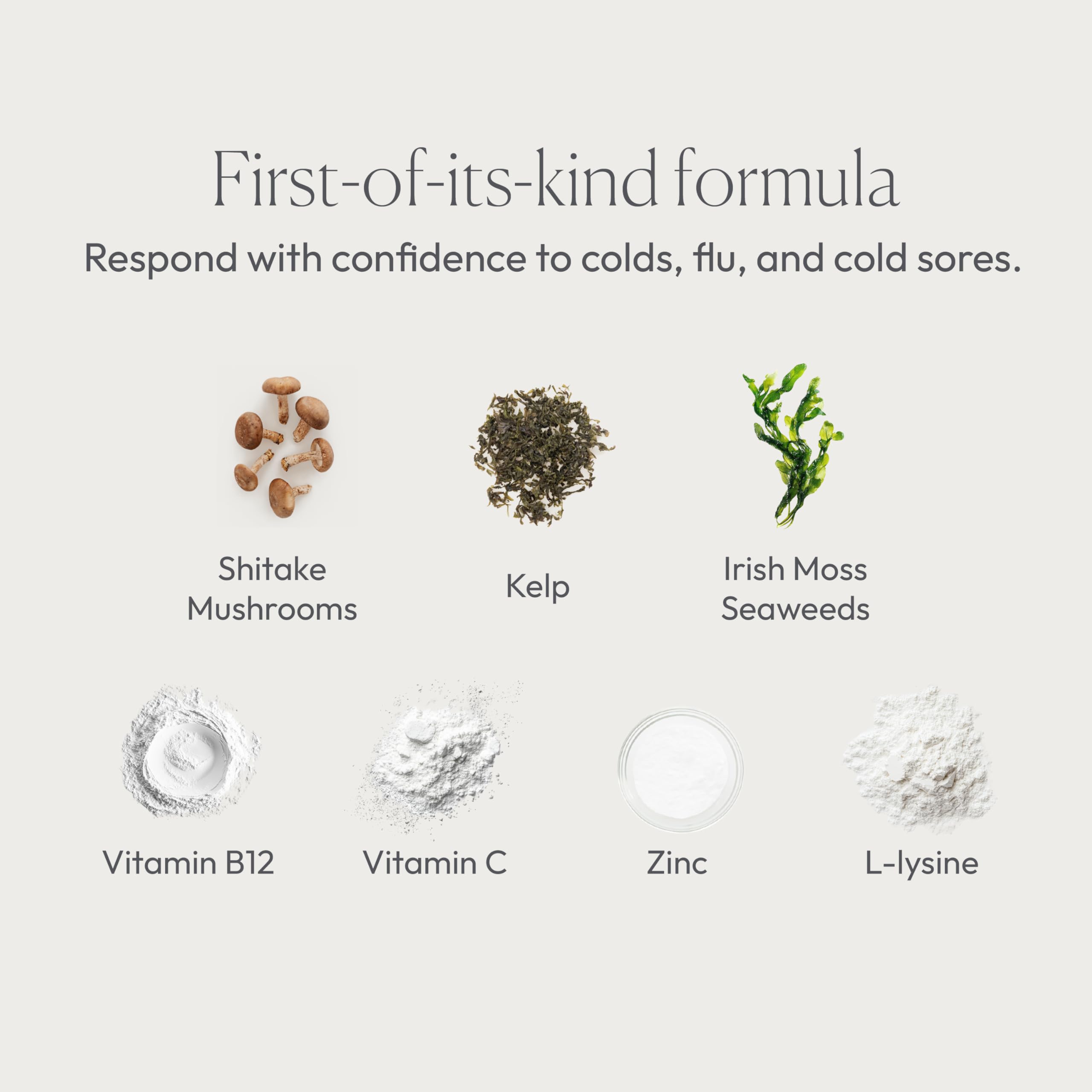 Papillex Simplix seaweed polysaccharides emphasize ocean-derived nutrients for overall wellness.
