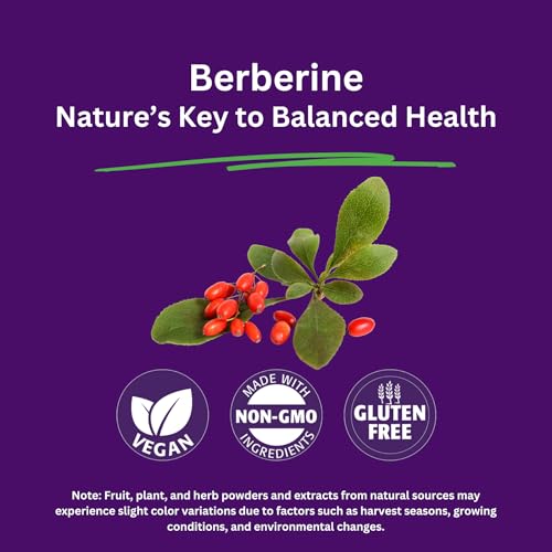 Paradise Herbs berberine capsules pack demonstrates convenient daily use.