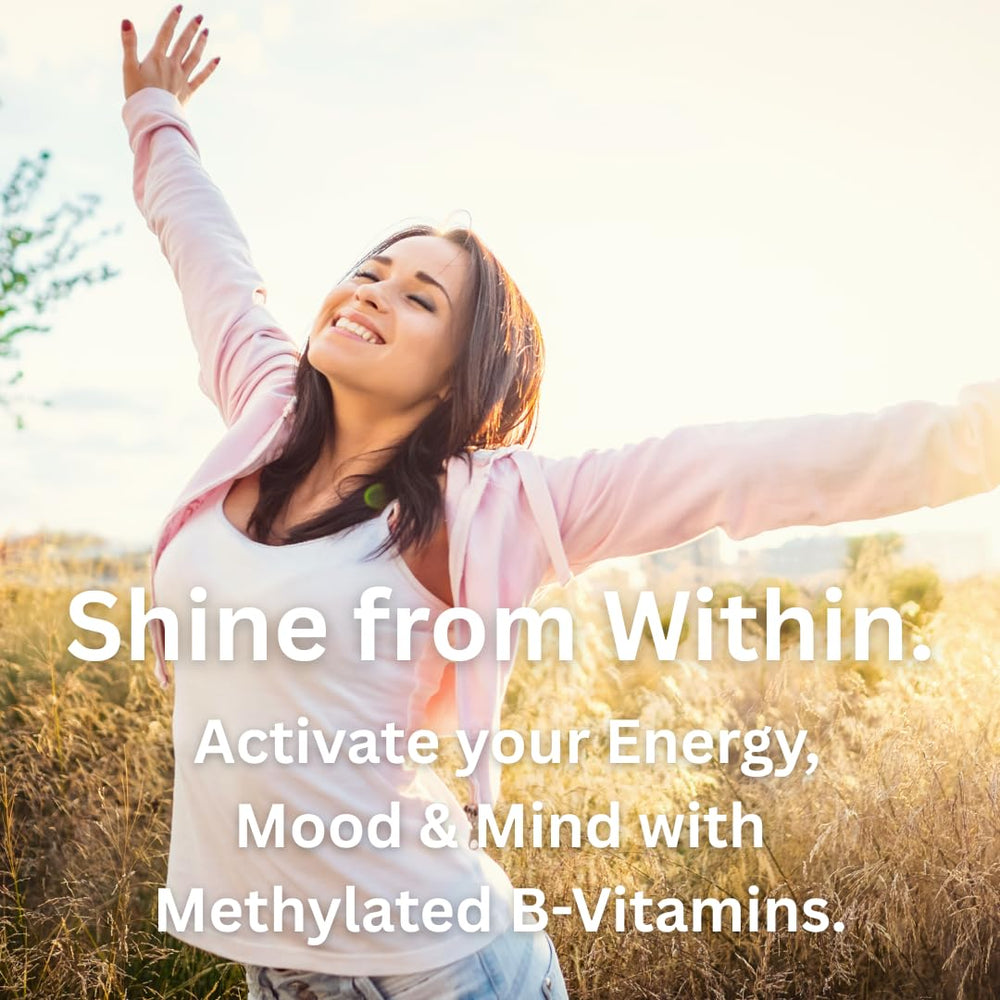 Paradise Herbs Earths Blend B-Complex probiotic blend image hints gut-friendly energy support