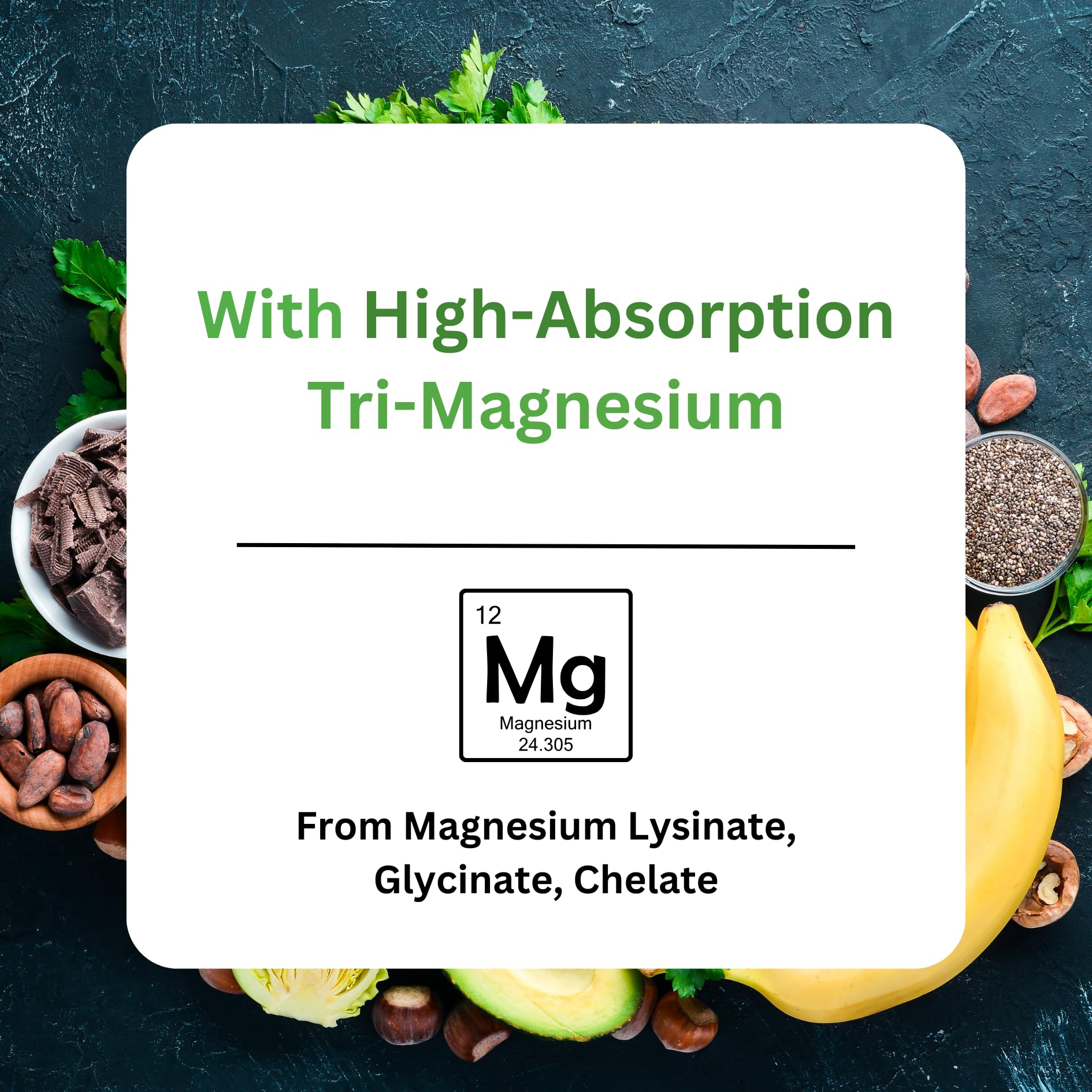 Paradise Herbs Earth's Blend Magnesium bottle in hand for on-the-go wellness.