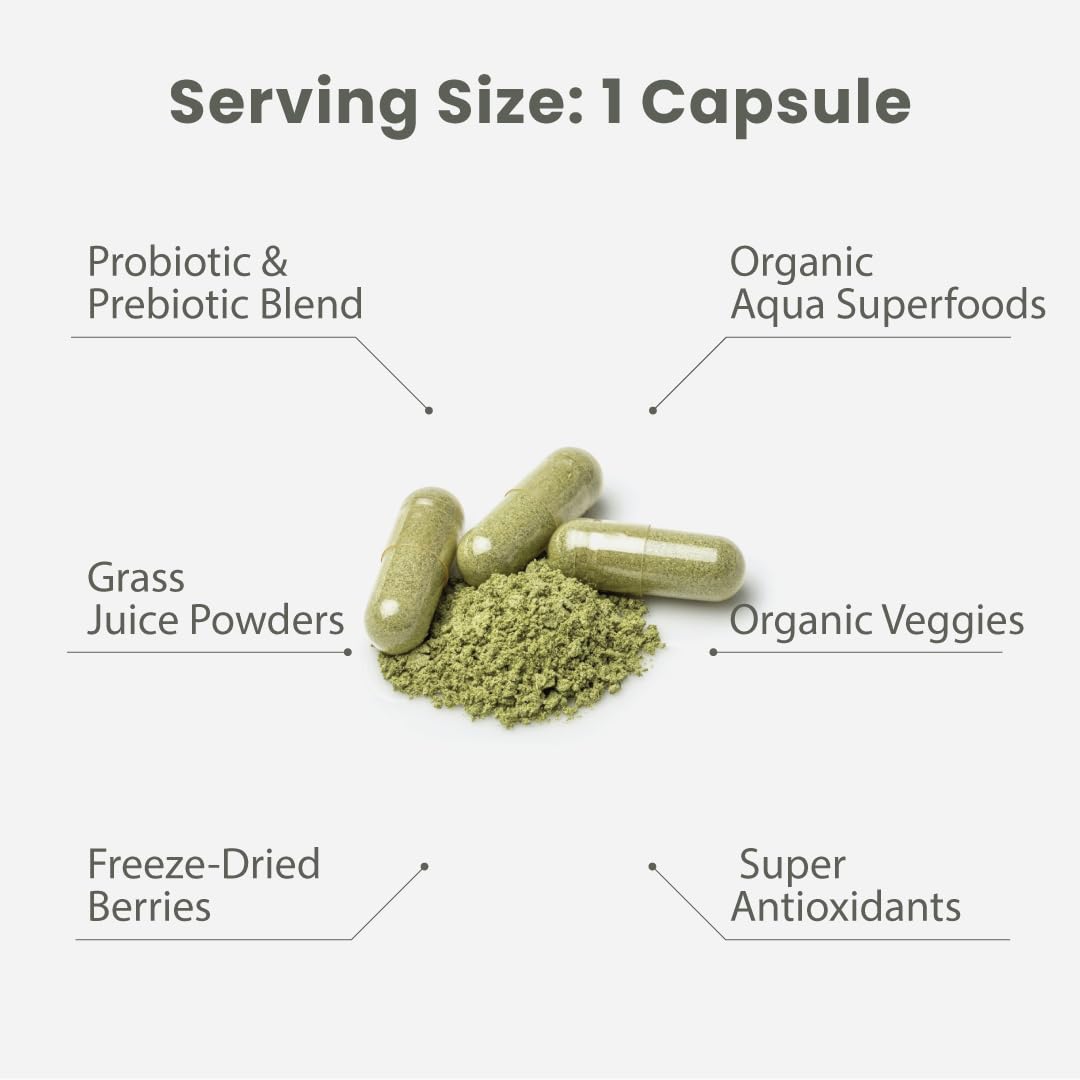 Paradise Herbs Earth's Blend organic ingredients close-up emphasizes whole-food nutrients.