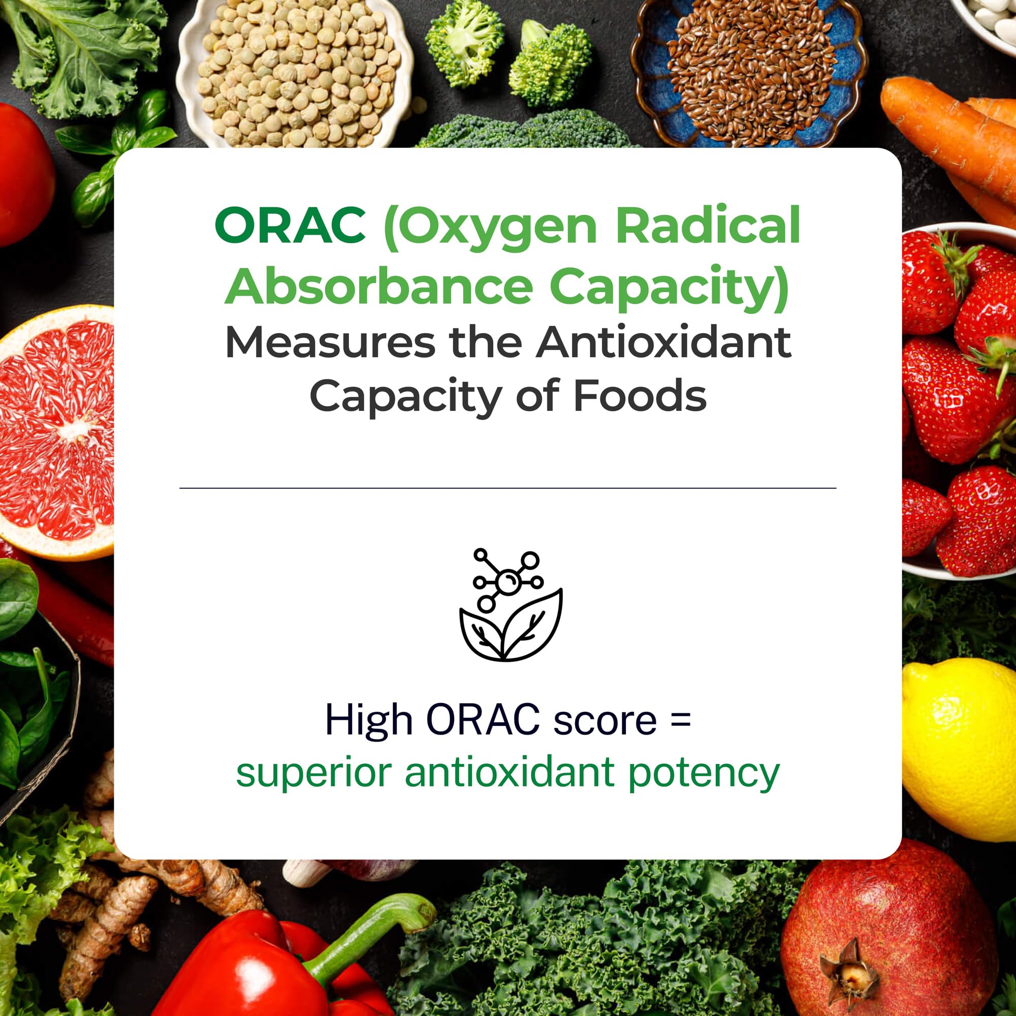 Paradise Herbs ORAC Energy Greens berry-blend image emphasizes antioxidant-rich profile.