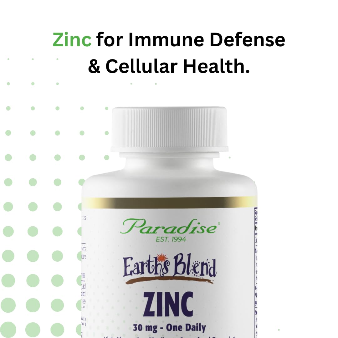 Paradise Herbs zinc picolinate close-up reveals capsule texture