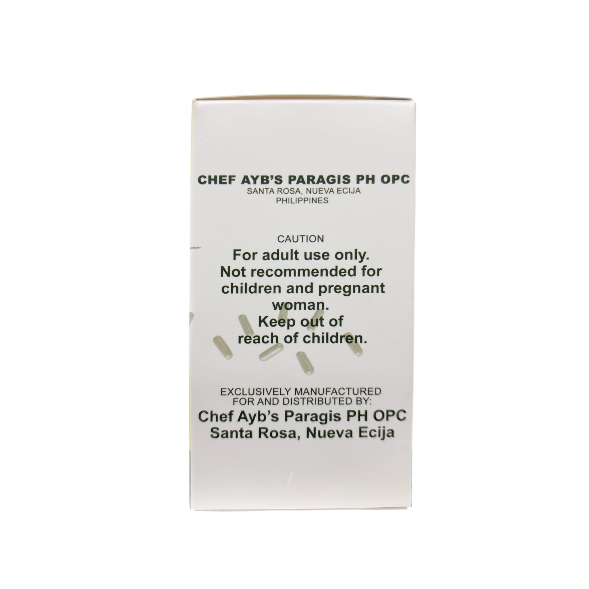 Paragis Gold Capsules packaging on a clean surface for convenient daily use
