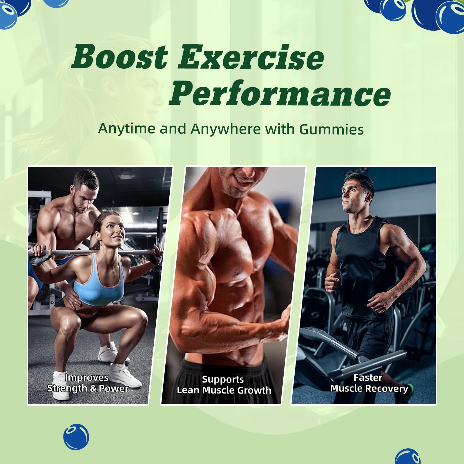 Parhaat EAA Gummies lifestyle shot with water and gym gear.