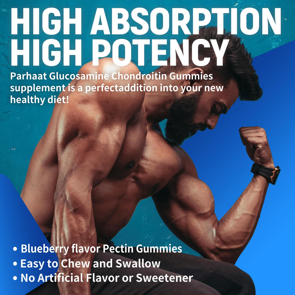 Parhaat bottle-side view shows premium packaging for adults seeking proactive care.