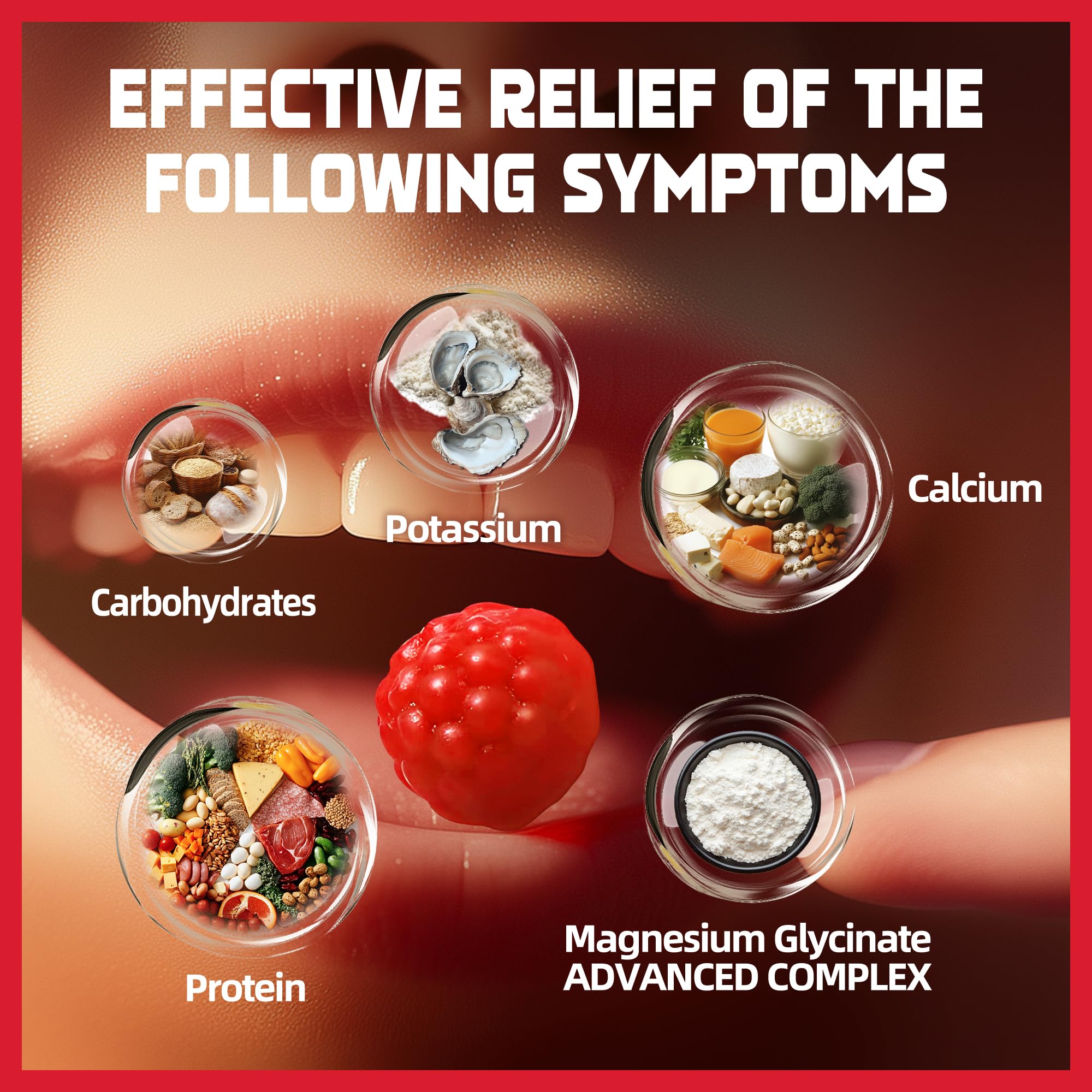 Parhaat gummies closeup shows chewy texture for easy daily supplementation.