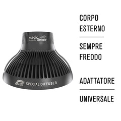 Parlux Magic Sense Diffuser compatible with most Parlux dryers for versatile use.