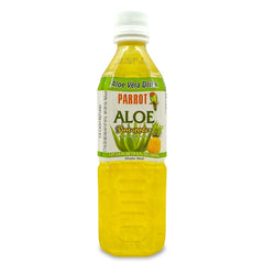 Parrot Aloe Pineapple juice pack of 10 for convenient on-the-go refreshment.