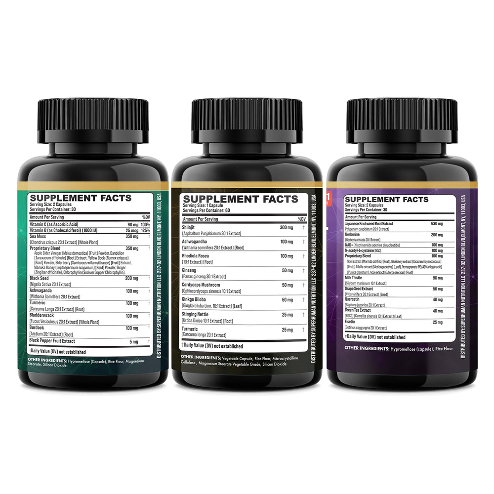 Parrox energy and focus daily routine with morning capsule take