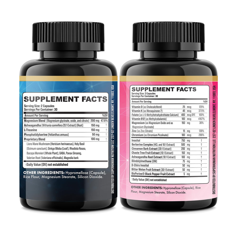 Parrox Bundle packaging display signaling a streamlined wellness routine.