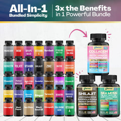 Parrox Clean-Label bottle highlights transparent, additive-free capsules.