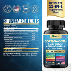 Parrox Corti-Smooth capsules shown for easy daily routine