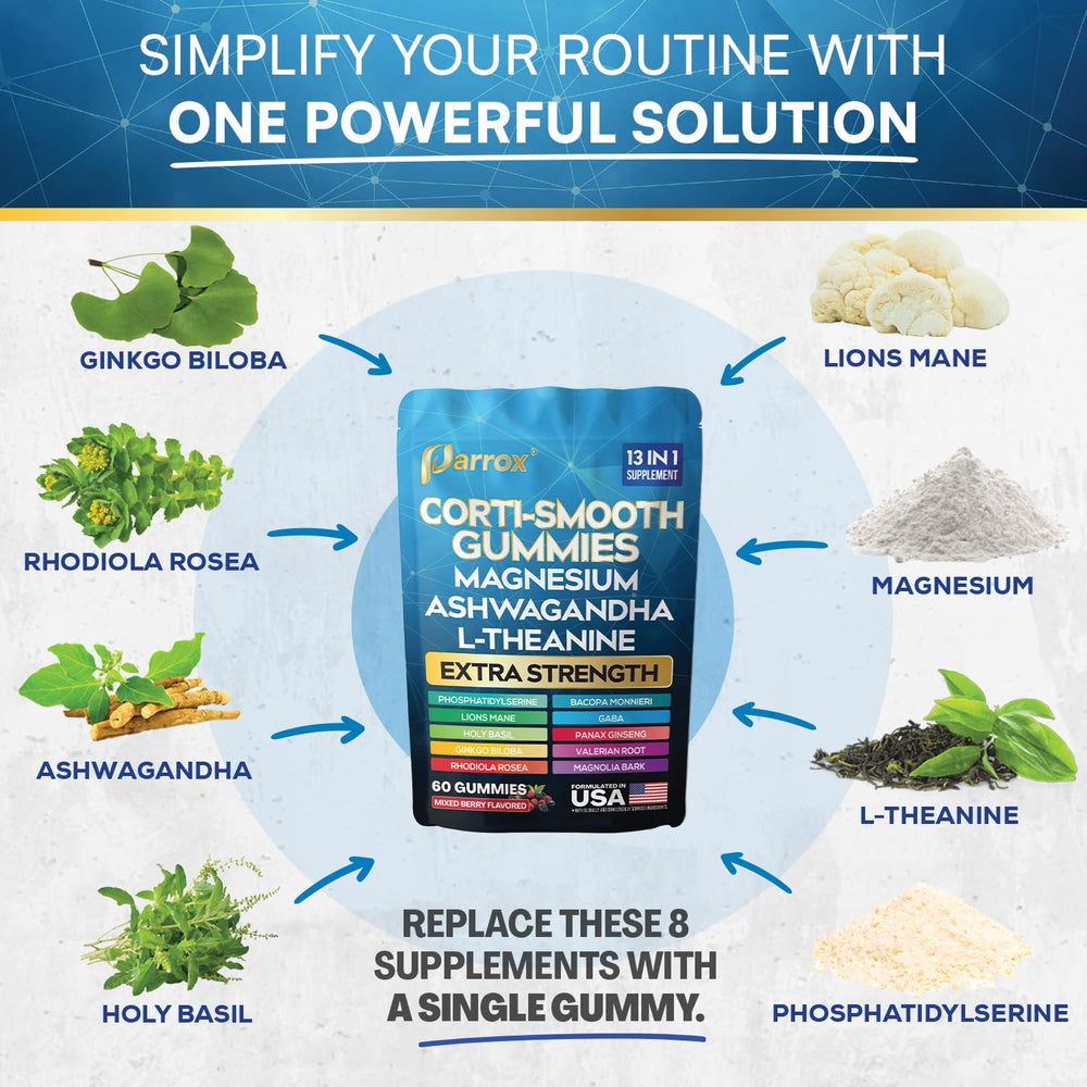 Parrox Corti-Smooth magnolia bark detail signals everyday calm support.