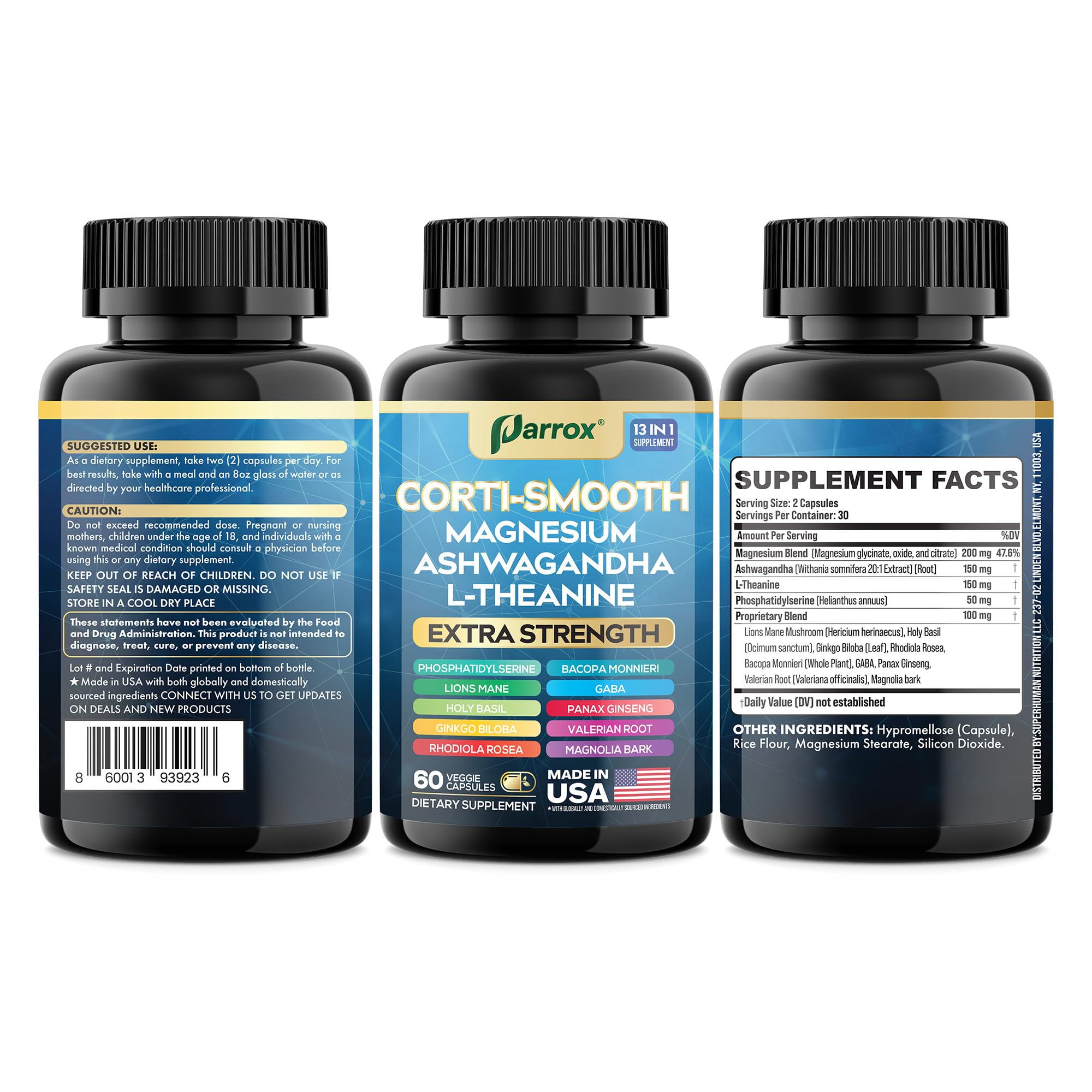 Parrox Corti-Smooth product shot against neutral packaging design