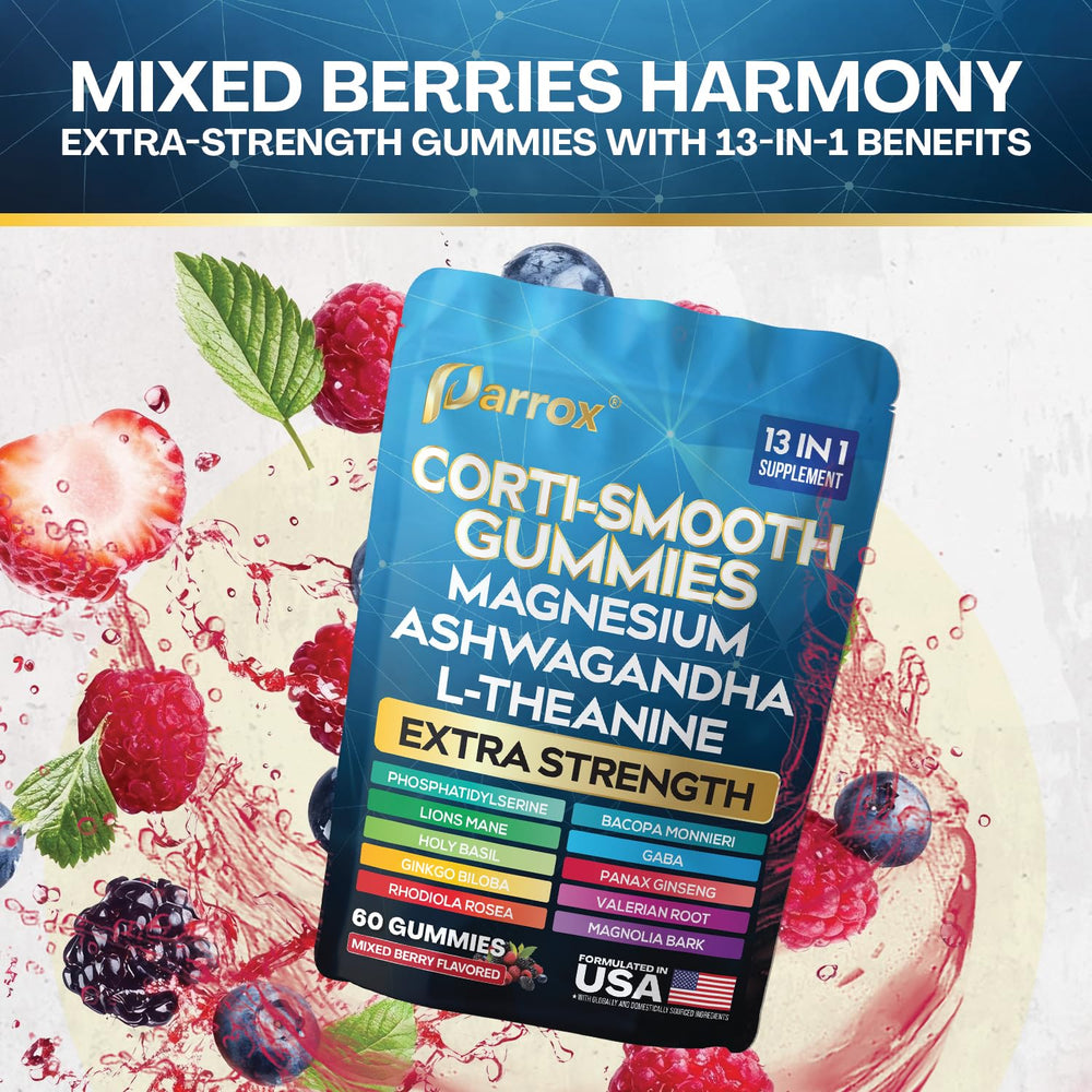 Parrox Corti-Smooth pack shot showing 2-pack format for ongoing wellness