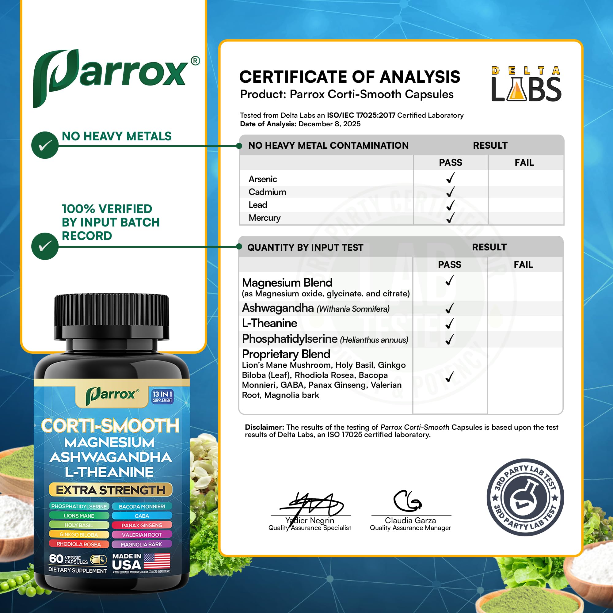 Parrox Corti-Smooth bottle in a cozy home setting for self-care