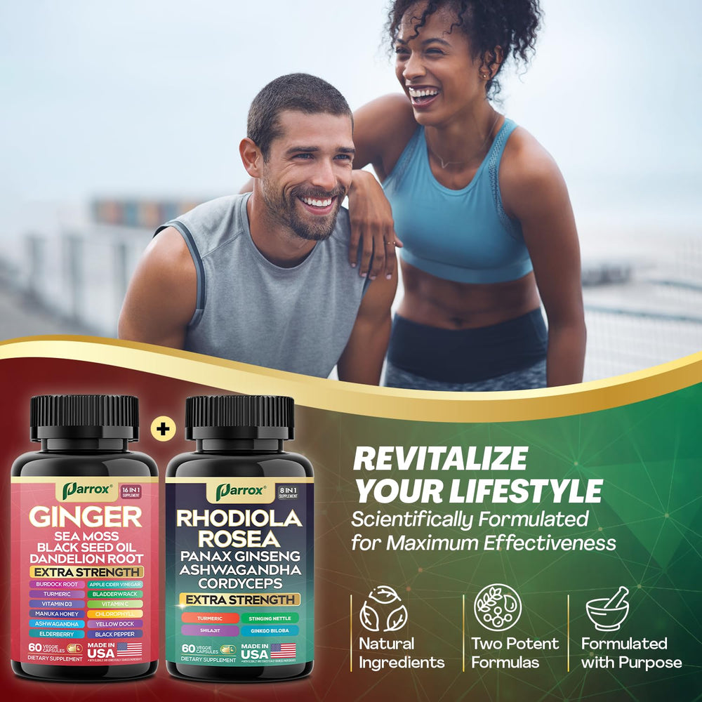 Parrox Dynamic Duo capsule pour showing easy daily intake