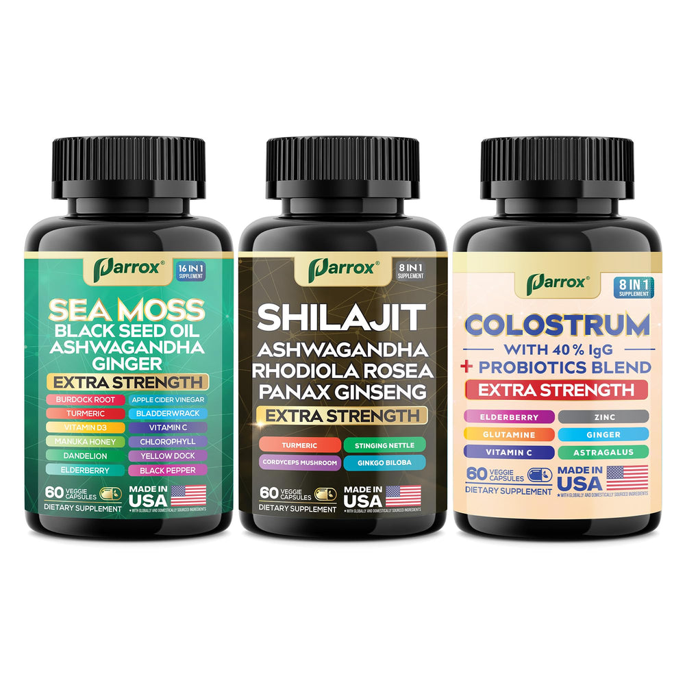 Parrox Elderberry Astragalus blend for immune resilience and seasonal support