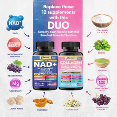 Parrox Forever Young Set nicotinamide riboside capsules bottle