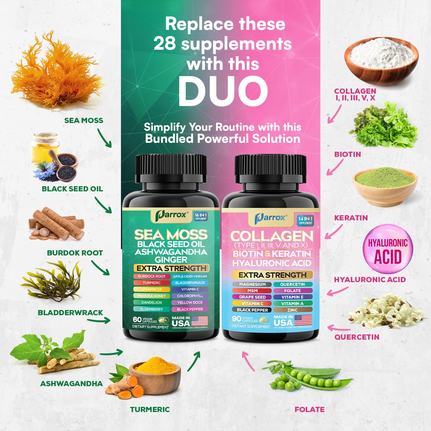 Parrox Radiant Wellness Black Seed Oil capsules for daily vitality.
