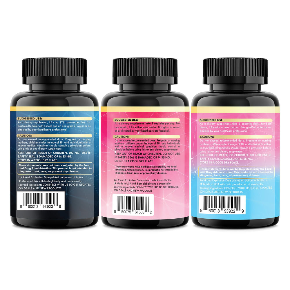 Parrox She Shines Set ashwagandha, L-theanine, and lion's mane for calm focus