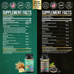 Parrox Shilajit 60-capsule bottle supports daily balance and energy