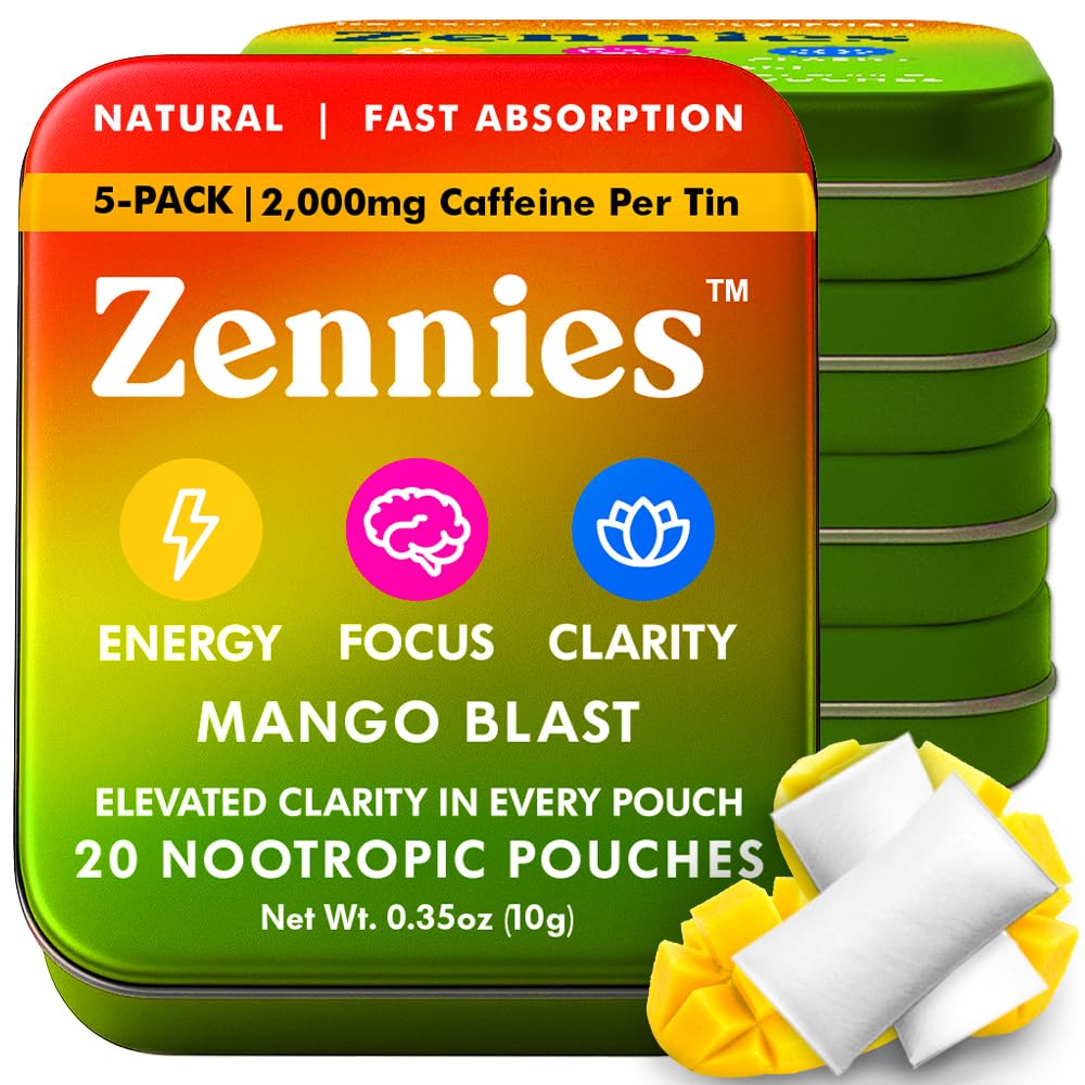 Parrox Zennies Mango Blast pack shot showing mango flavor for quick energy