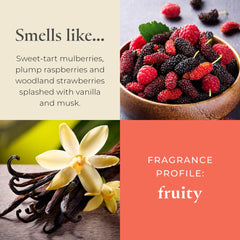 PartyLite 50-hour burn time powered by a soy wax blend.