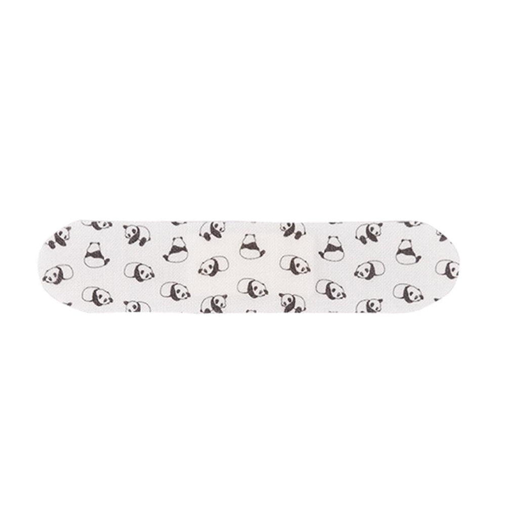 Patch kids adventure bandage with panda design for quick protection during play.