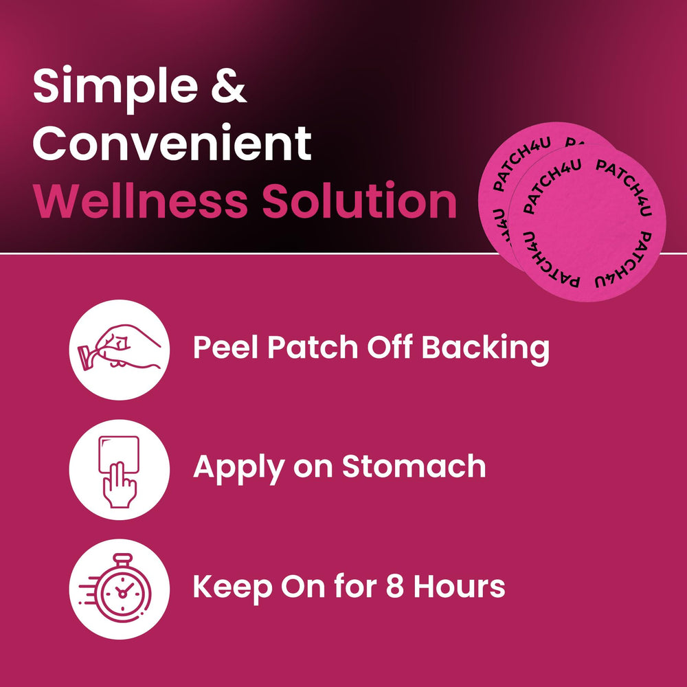 PATCH4U Unpuff Patch with skin-friendly adhesive for secure wear.