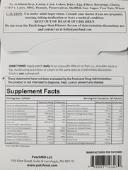 PatchMD Kids Multi Omega-3 patch on the hip during sleep for comfort