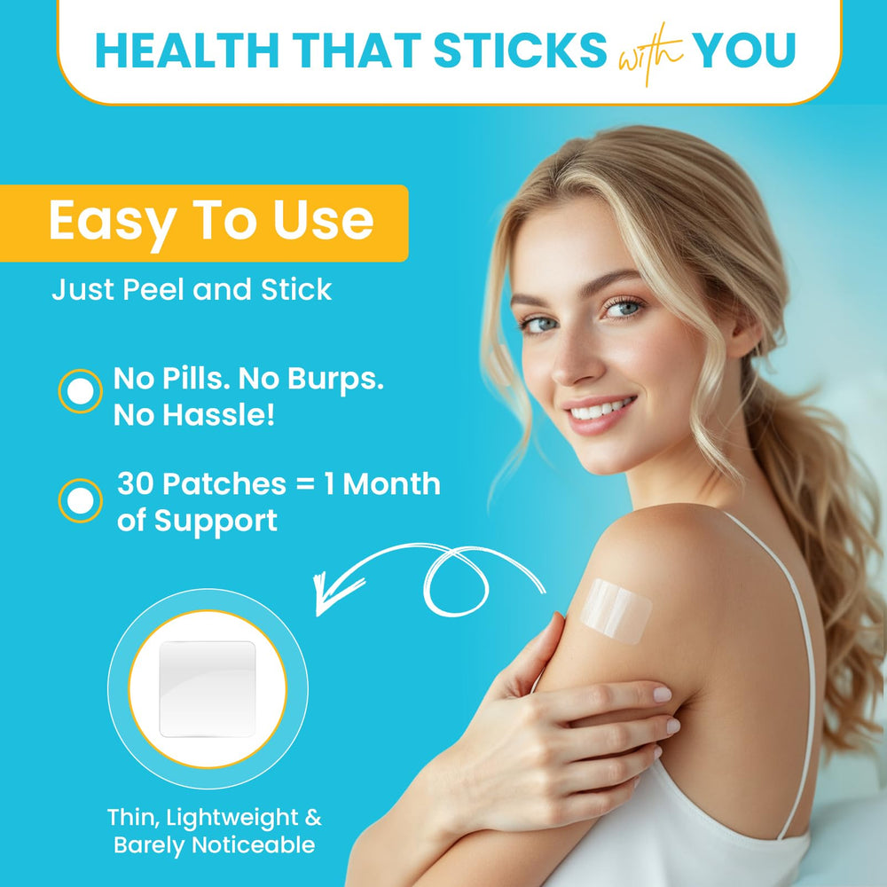 Patchvana Omega-3 patch is travel-friendly for on-the-go use