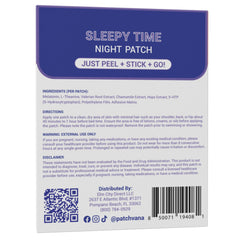 Patchvana Sleep Patch packaging shows a month-long supply.