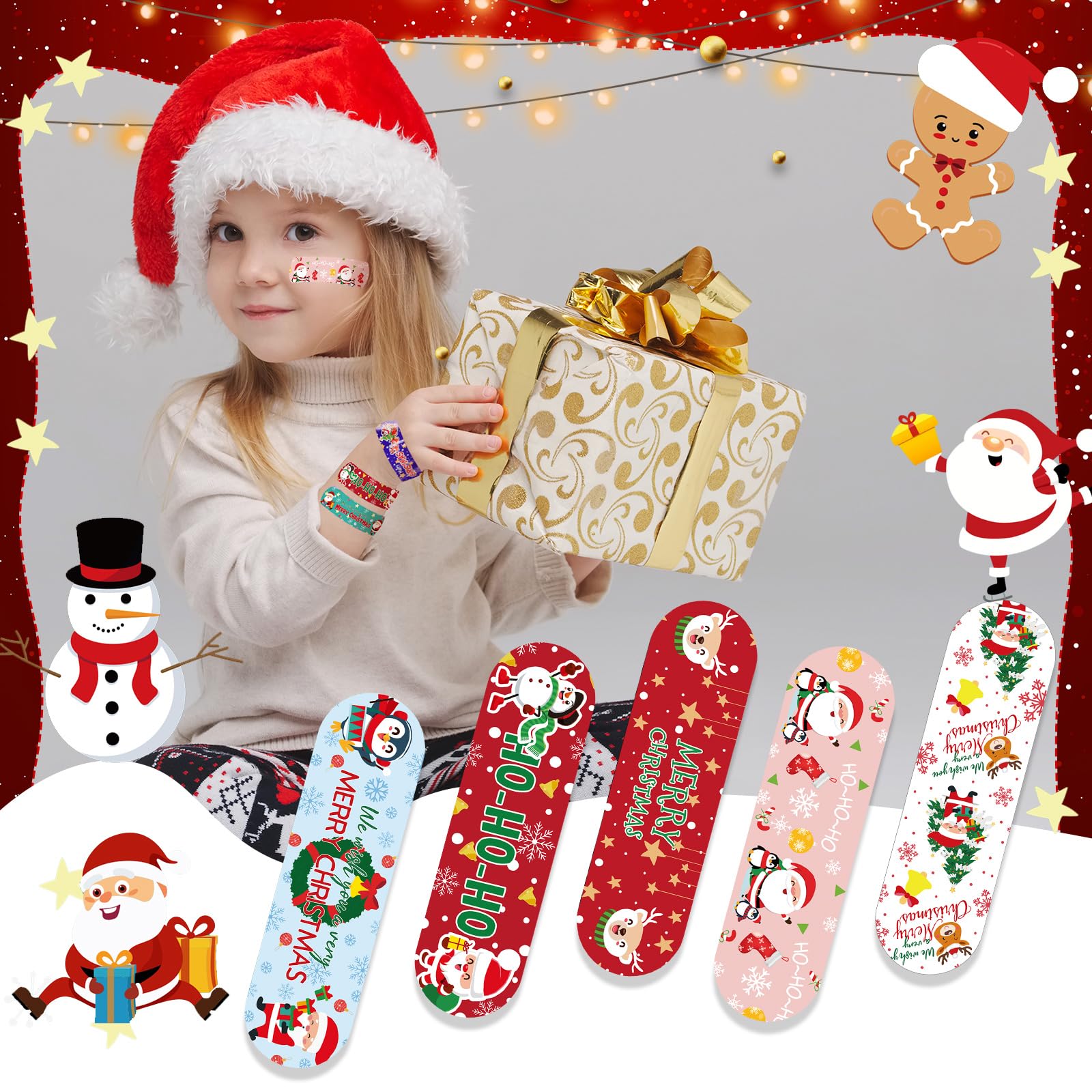 Patelai Kids Bandages waterproof breathable PE material with micro-holes for reliable coverage.