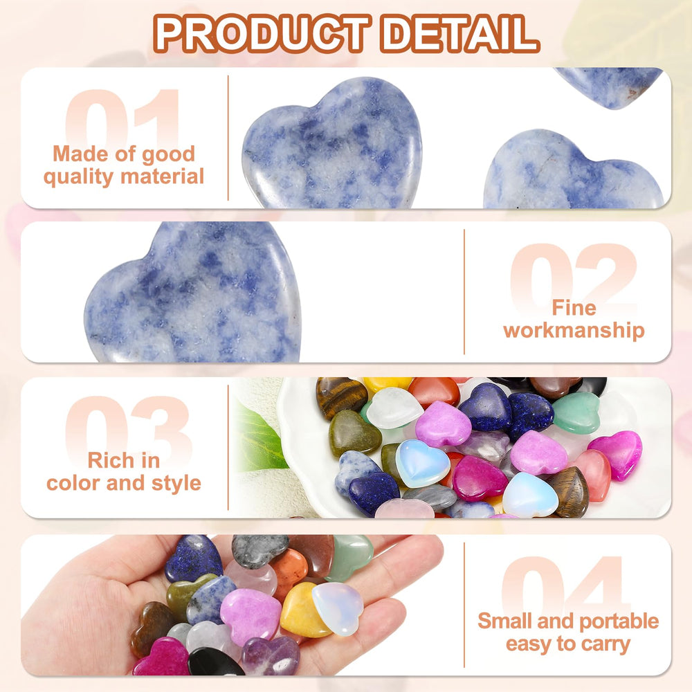 PATIKIL blue heart crystal gift-ready piece for loved ones.